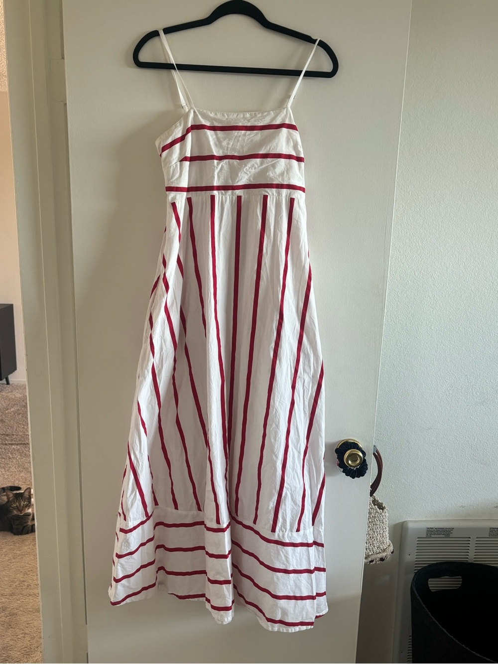 Japna striped cotton sundress